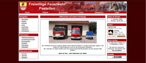 Feuerwehr pastetten 2004 webseite