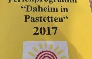 Sommer-Ferien-Programm „Daheim in Pastetten“ der KLB
