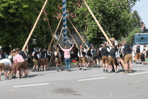 maibaum aufstellen baschding