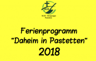 Ferienprogramm „Daheim in Pastetten“ startet