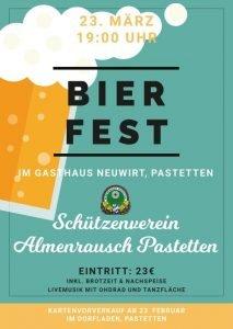 bierfest pastetten schuetzenverein