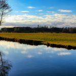 schwillach fluss blick nach taing