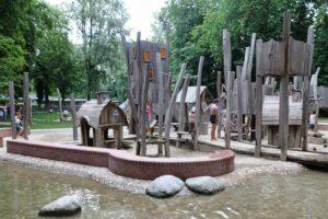 Wasserspielplatz Stadtpark Erding